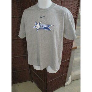 Nike 2000s Ontario Cup Soccer Tournament T shirt 2006 In Ball We Trust Medium